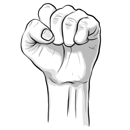 image_animalisme_poing_leve_florence_dellerie